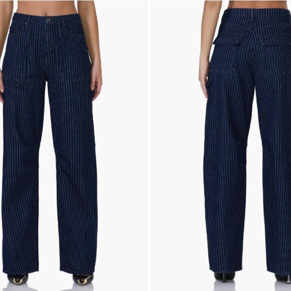 AFRM "Rhett" Striped Carpenter Pants | Size 27 | NWT